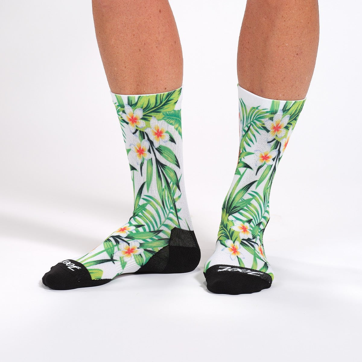 Zoot Sports SOCKS UNISEX 6" SOCK - WHITE HAWAII