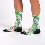 Zoot Sports SOCKS UNISEX 6" SOCK - WHITE HAWAII