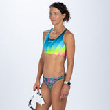 Zoot Sports SWIM Women's Ltd Swim Crossback Bikini Top - Costa Del Sol