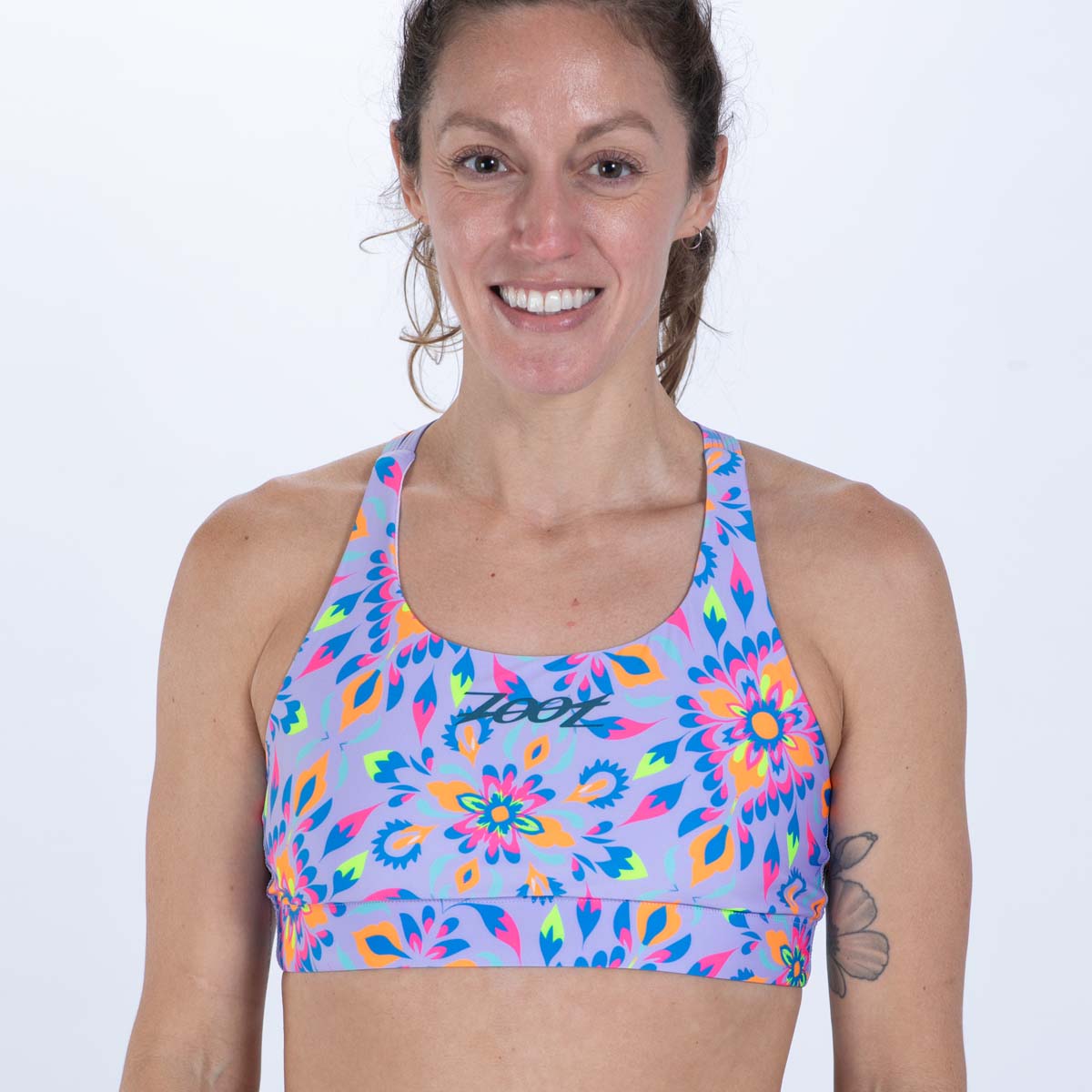 Zoot Sports SWIM Women's Ltd Swim Crossback Bikini Top - Kaleidoscope