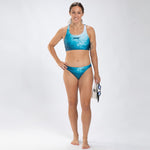 Zoot Sports SWIM Women's Ltd Swim Crossback Bikini Top - La Plage
