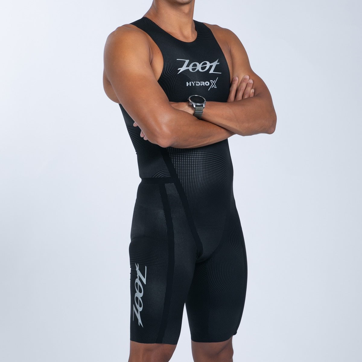 Zoot Men's Ultra HydroX Swimskin in Black, image 4