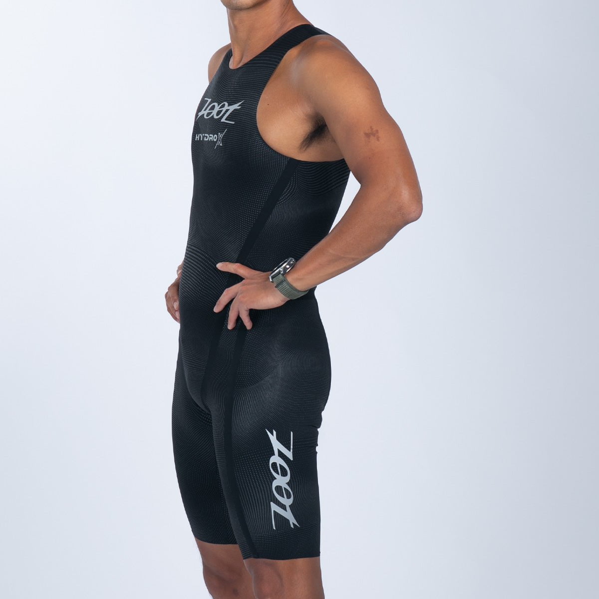 Zoot Men's Ultra HydroX Swimskin in Black, image 6