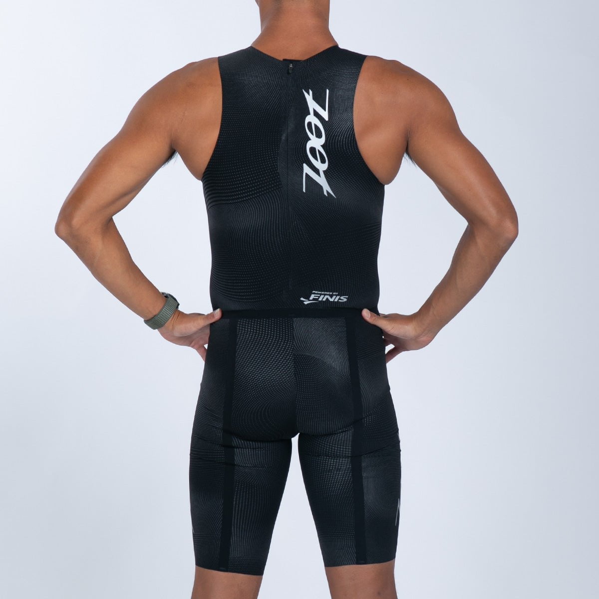 Zoot Men's Ultra HydroX Swimskin in Black, image 3
