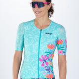 Zoot Sports TRI AERO JERSEYS Women's Ltd Tri Aero Jersey - Florescence