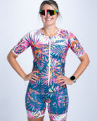 Zoot Sports TRI AERO JERSEYS Women's Ltd Tri Aero Jersey - Island Original