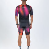 Zoot Sports TRI AERO RACESUITS Men's Ltd Tri Aero Fz Racesuit - Afterglow
