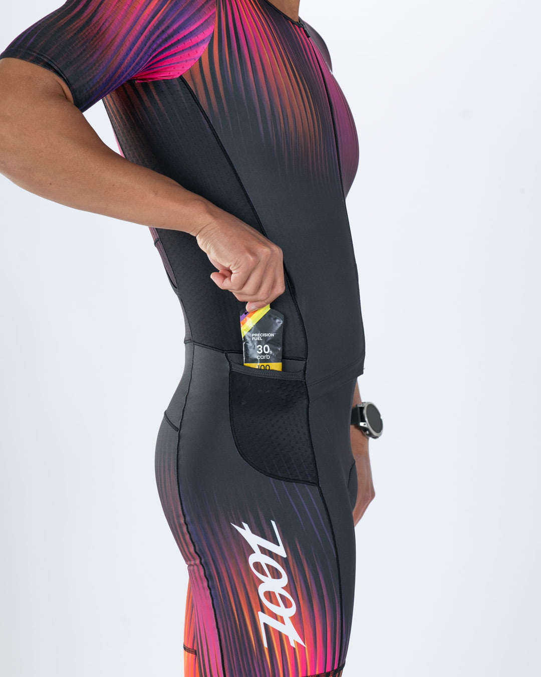 Zoot Sports TRI AERO RACESUITS Men's Ltd Tri Aero Fz Racesuit - Afterglow