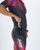 Zoot Sports TRI AERO RACESUITS Men's Ltd Tri Aero Fz Racesuit - Afterglow
