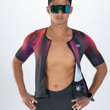 Zoot Sports TRI AERO RACESUITS Men's Ltd Tri Aero Fz Racesuit - Afterglow