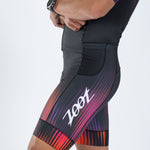 Zoot Sports TRI AERO RACESUITS Men's Ltd Tri Aero Fz Racesuit - Afterglow