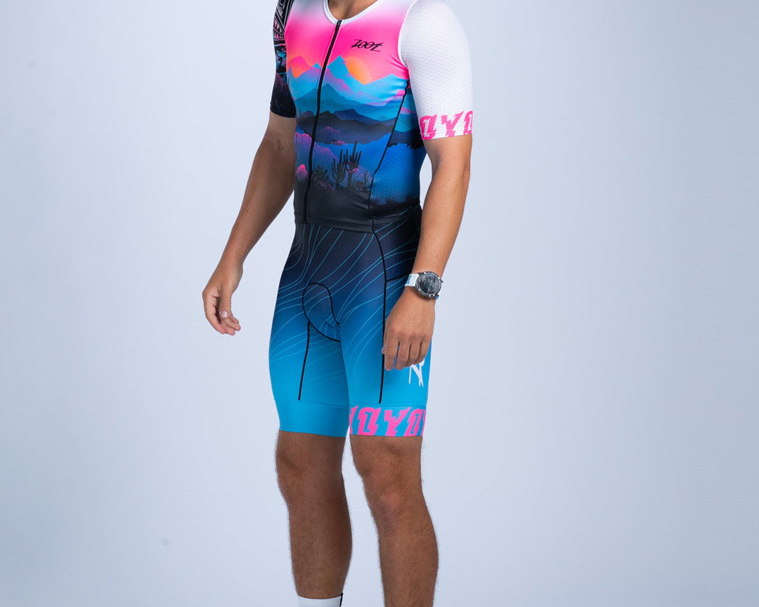 Zoot Sports TRI AERO RACESUITS Men's Ltd Tri Aero Fz Racesuit - Elements