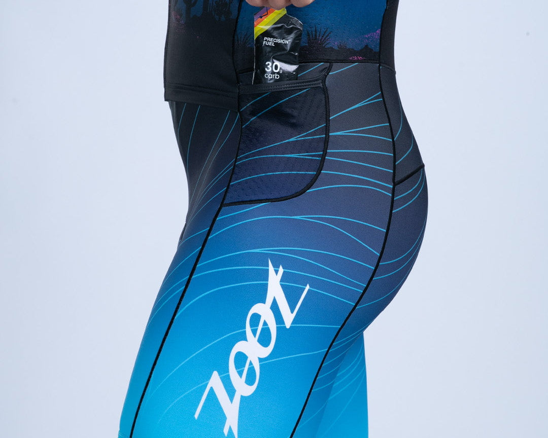 Zoot Sports TRI AERO RACESUITS Men's Ltd Tri Aero Fz Racesuit - Elements
