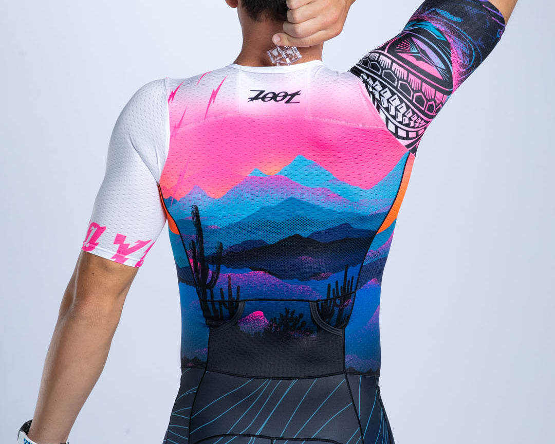 Zoot Sports TRI AERO RACESUITS Men's Ltd Tri Aero Fz Racesuit - Elements