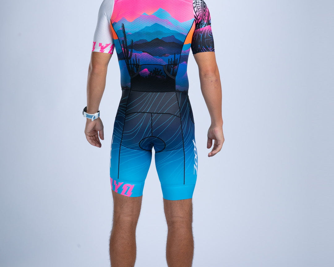 Zoot Sports TRI AERO RACESUITS Men's Ltd Tri Aero Fz Racesuit - Elements