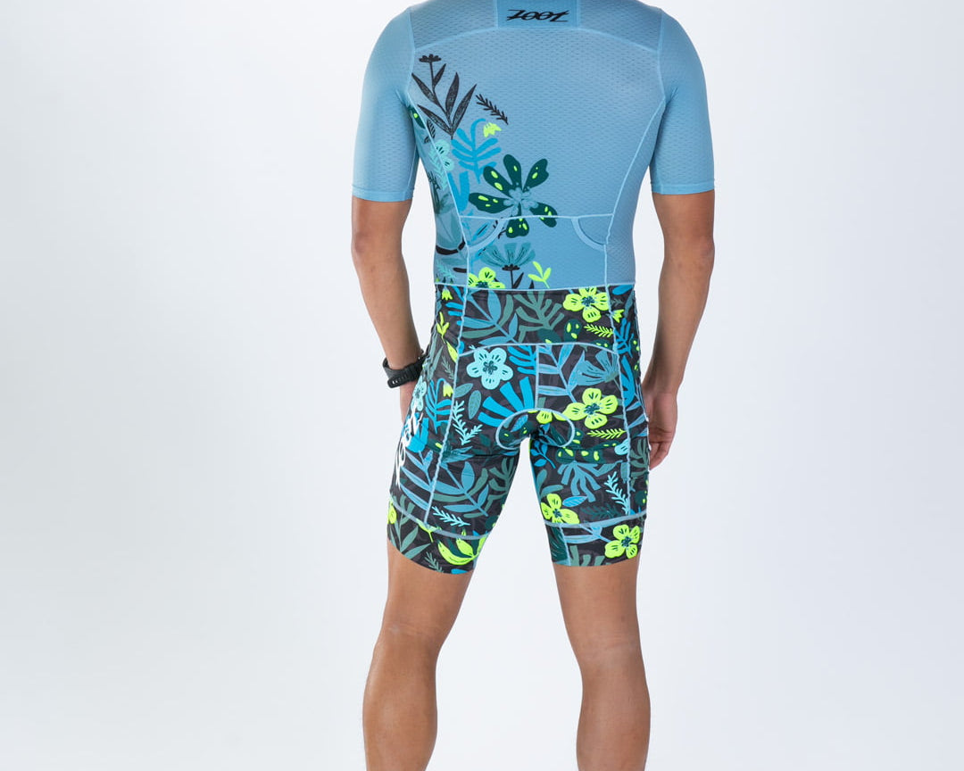 Zoot Sports TRI AERO RACESUITS Men's Ltd Tri Aero Fz Racesuit - Florescence