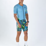 Zoot Sports TRI AERO RACESUITS Men's Ltd Tri Aero Fz Racesuit - Florescence