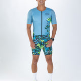 Zoot Sports TRI AERO RACESUITS Men's Ltd Tri Aero Fz Racesuit - Florescence