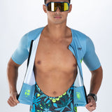 Zoot Sports TRI AERO RACESUITS Men's Ltd Tri Aero Fz Racesuit - Florescence