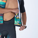 Zoot Sports TRI AERO RACESUITS Men's Ltd Tri Aero Fz Racesuit - Glitch