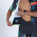 Zoot Sports TRI AERO RACESUITS Men's Ltd Tri Aero Fz Racesuit - Glitch