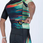 Zoot Sports TRI AERO RACESUITS Men's Ltd Tri Aero Fz Racesuit - Glitch