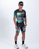Zoot Sports TRI AERO RACESUITS Men's Ltd Tri Aero Fz Racesuit - Glitch