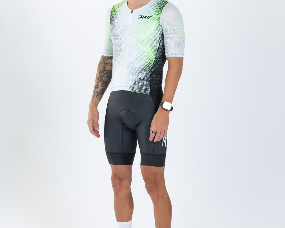 Zoot Sports TRI AERO RACESUITS Men's Ltd Tri Aero Fz Racesuit - Haze