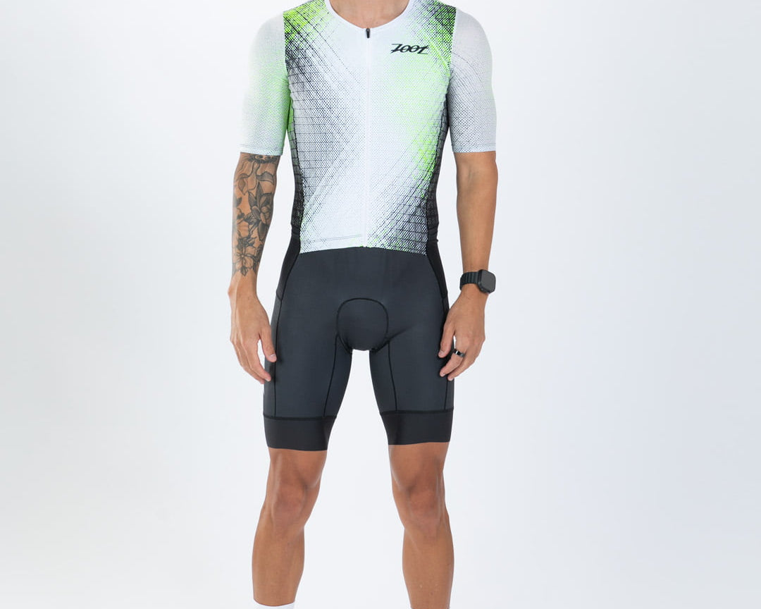 Zoot Sports TRI AERO RACESUITS Men's Ltd Tri Aero Fz Racesuit - Haze