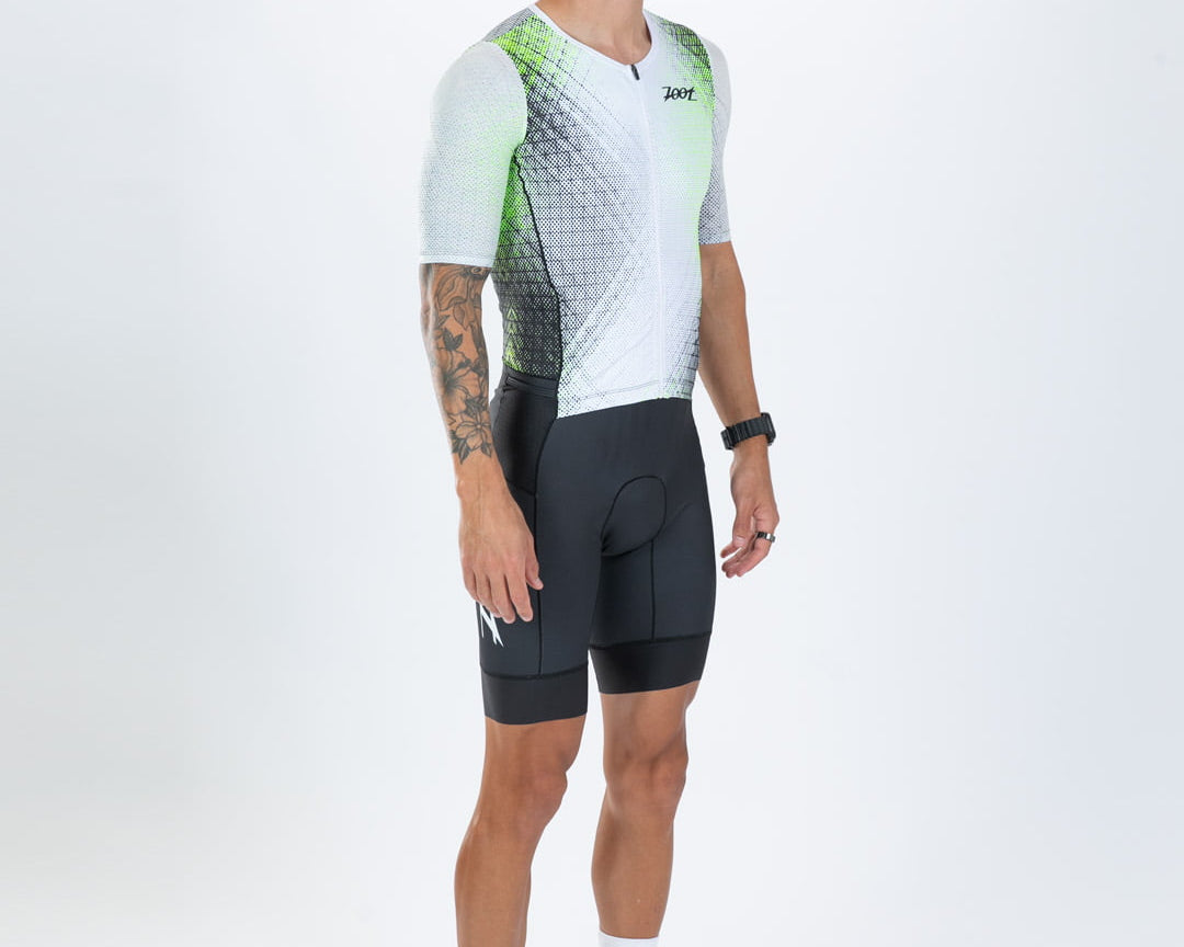 Zoot Sports TRI AERO RACESUITS Men's Ltd Tri Aero Fz Racesuit - Haze