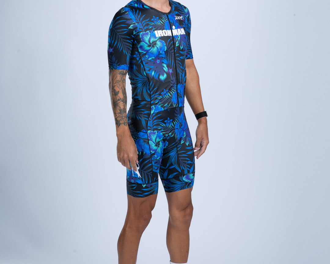 Zoot Sports TRI AERO RACESUITS Men's Ltd Tri Aero Fz Racesuit - IM Energy Lab