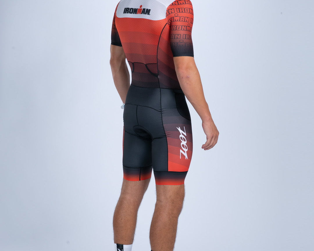 Zoot Sports TRI AERO RACESUITS Men's Ltd Tri Aero Fz Racesuit - IM Velocity