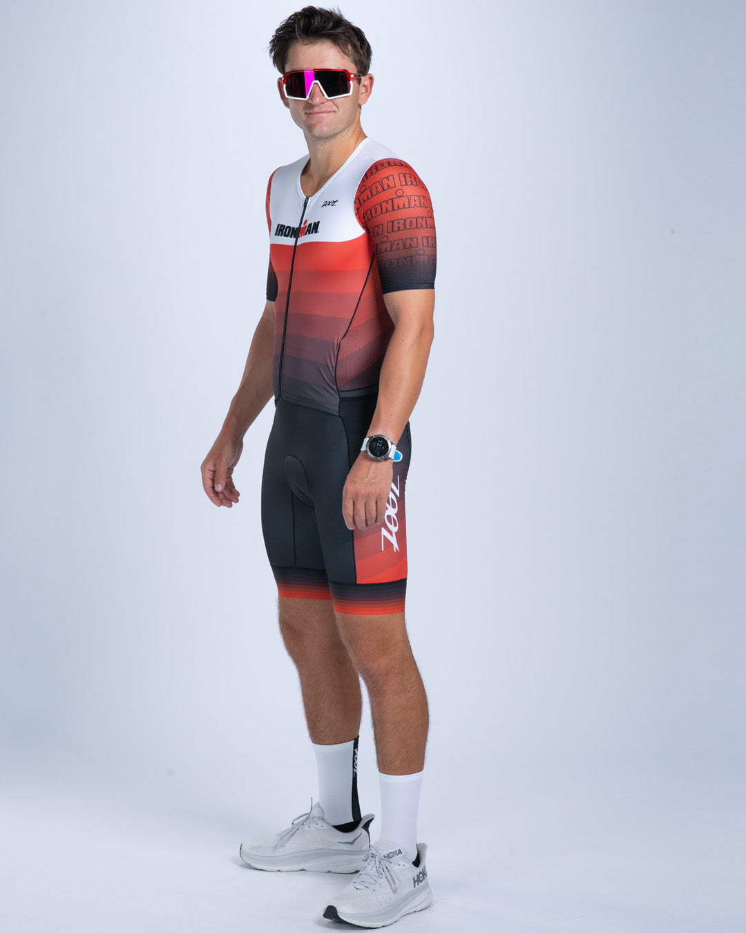 Zoot Sports TRI AERO RACESUITS Men's Ltd Tri Aero Fz Racesuit - IM Velocity