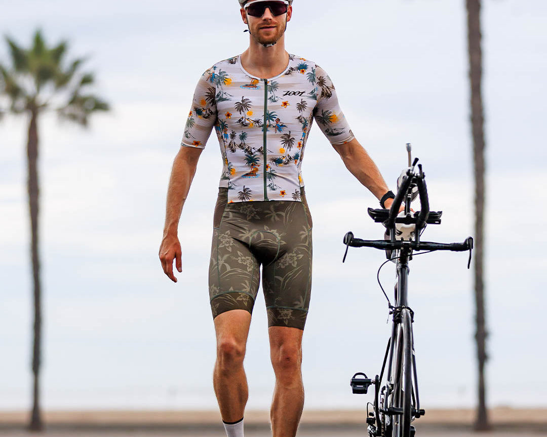 Zoot Sports TRI AERO RACESUITS Men's Ltd Tri Aero Fz Racesuit - Kaholo