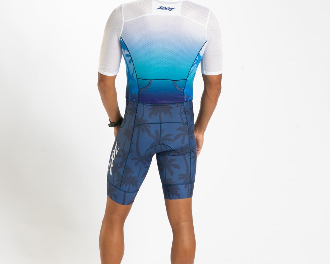 Zoot Sports TRI AERO RACESUITS Men's Ltd Tri Aero Fz Racesuit - Paradise