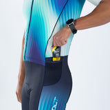 Zoot Sports TRI AERO RACESUITS Men's Ltd Tri Aero Fz Racesuit - Prism