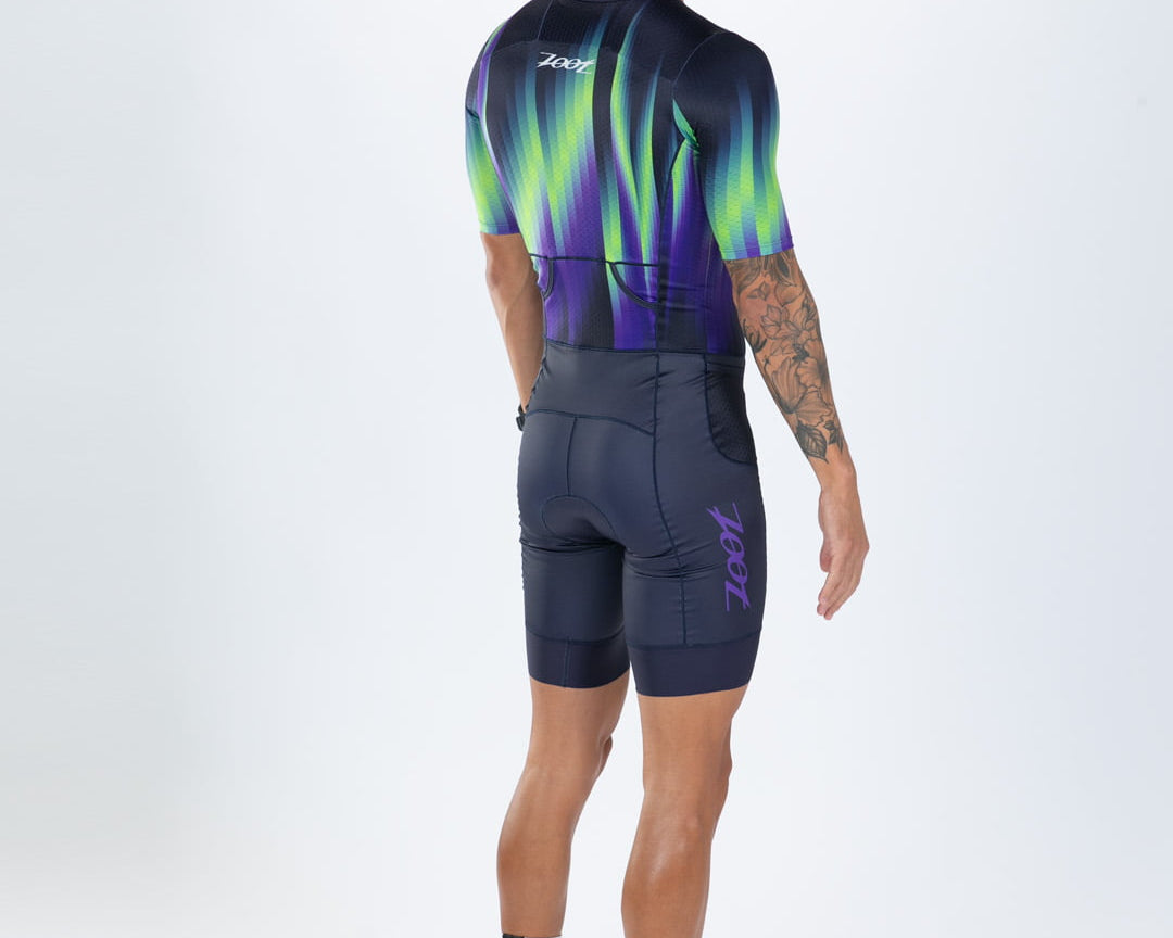 Zoot Sports TRI AERO RACESUITS Men's Ltd Tri Aero Fz Racesuit - Reflection