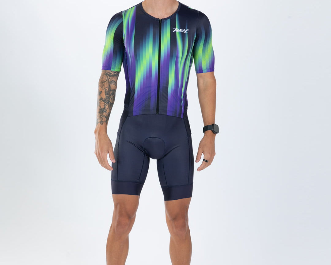 Zoot Sports TRI AERO RACESUITS Men's Ltd Tri Aero Fz Racesuit - Reflection