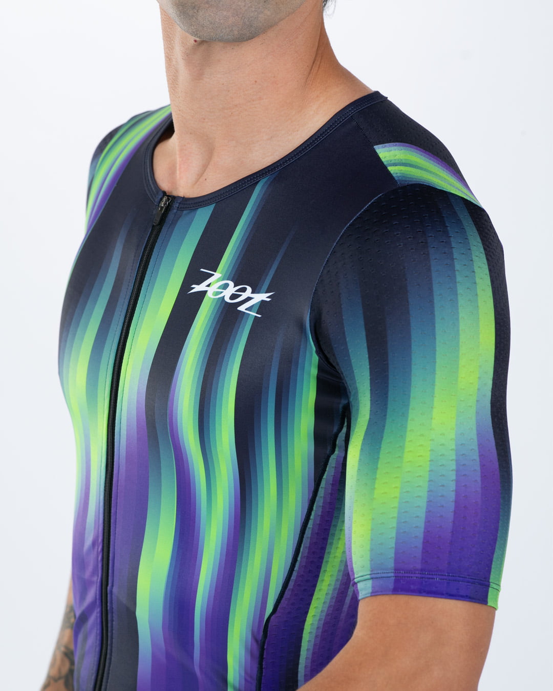 Zoot Sports TRI AERO RACESUITS Men's Ltd Tri Aero Fz Racesuit - Reflection