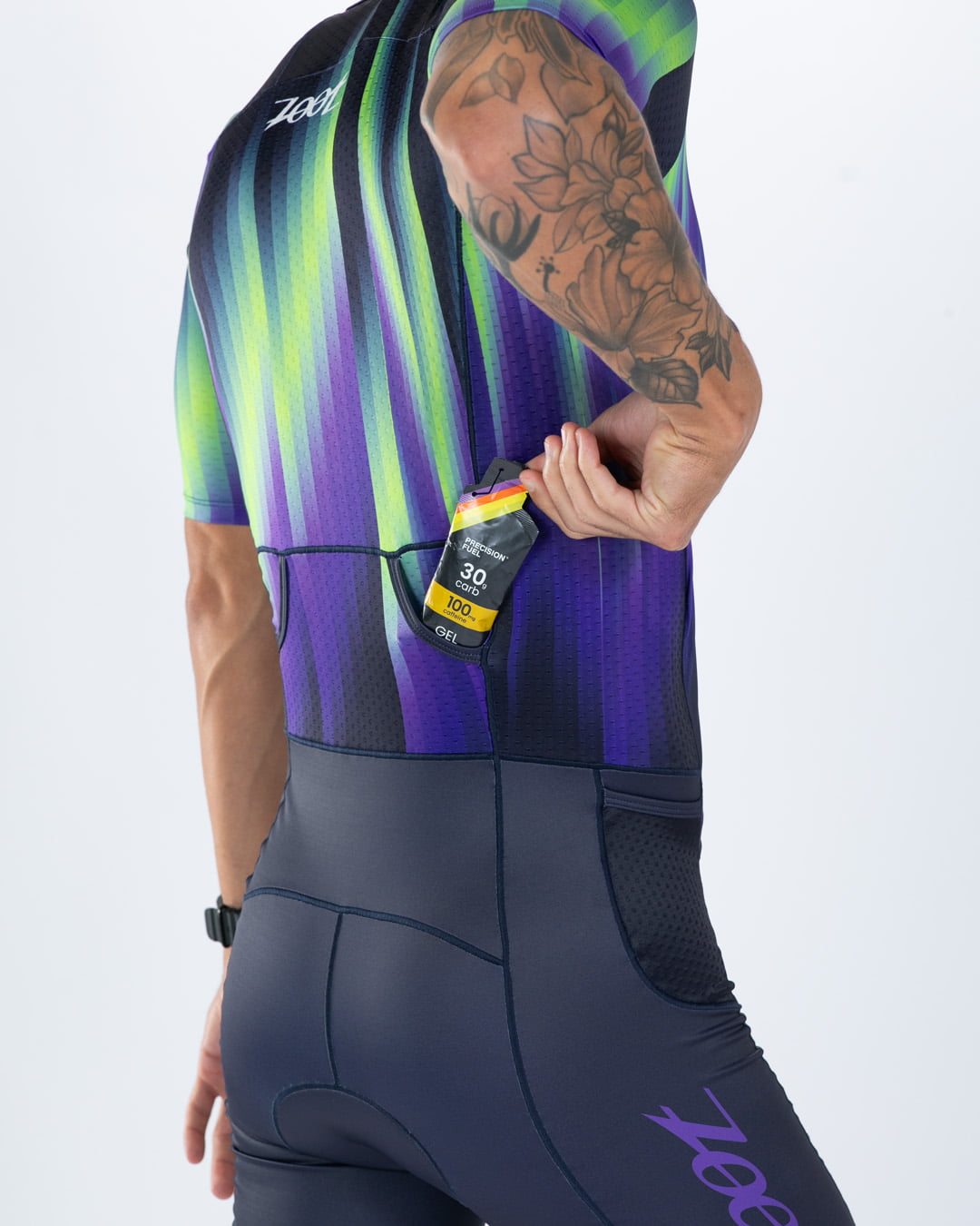 Zoot Sports TRI AERO RACESUITS Men's Ltd Tri Aero Fz Racesuit - Reflection