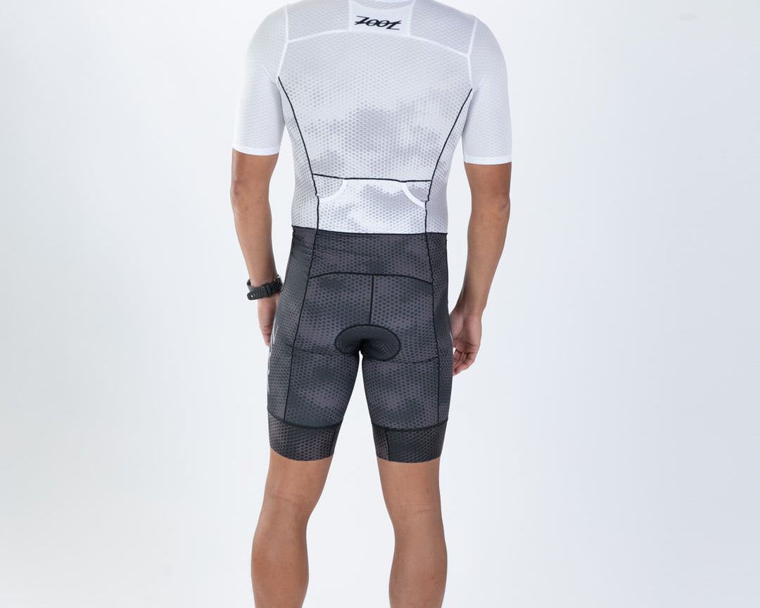 Zoot Sports TRI AERO RACESUITS Men's Ltd Tri Aero Fz Racesuit - Shadow
