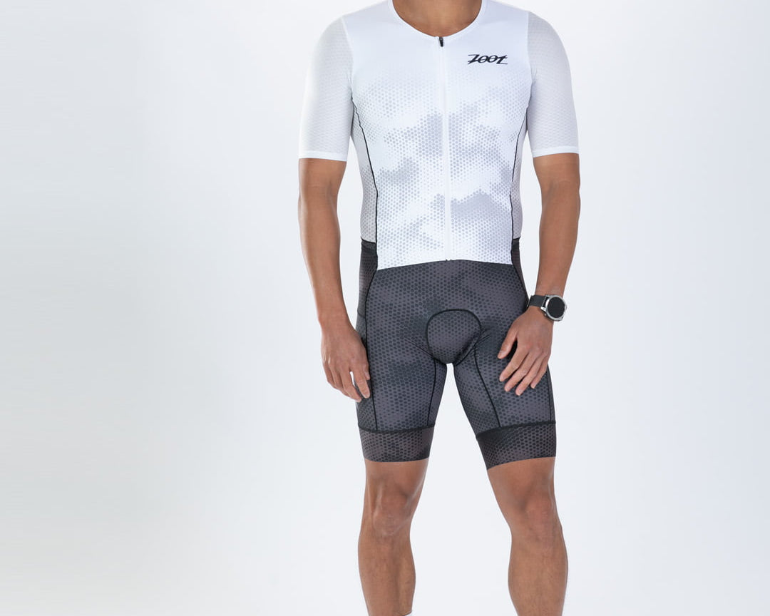 Zoot Sports TRI AERO RACESUITS Men's Ltd Tri Aero Fz Racesuit - Shadow