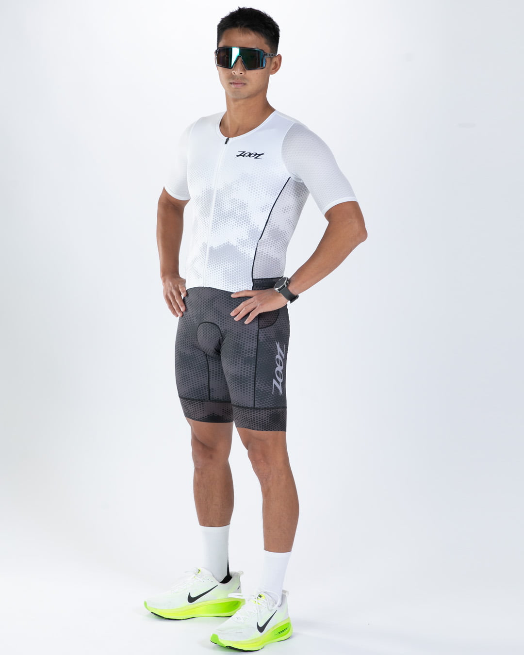 Zoot Sports TRI AERO RACESUITS Men's Ltd Tri Aero Fz Racesuit - Shadow