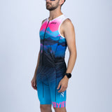 Zoot Sports TRI AERO RACESUITS Men's Ltd Tri Slvs Fz Racesuit - Elements