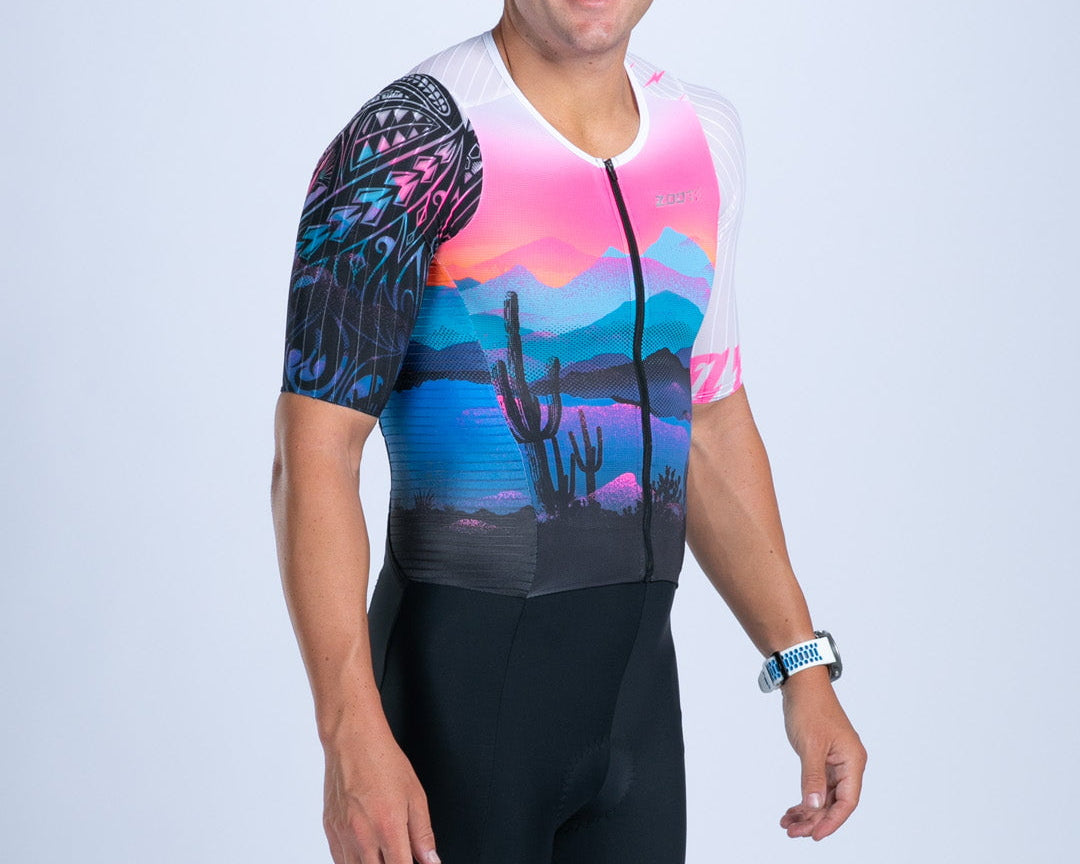 Zoot Sports TRI AERO RACESUITS Men's Ultra Tri P1x Racesuit - Elements