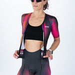 Zoot Sports TRI AERO RACESUITS Women's Ltd Tri Aero Fz Racesuit - Afterglow