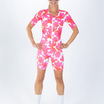 Zoot Sports TRI AERO RACESUITS Women's Ltd Tri Aero Fz Racesuit - Blossom