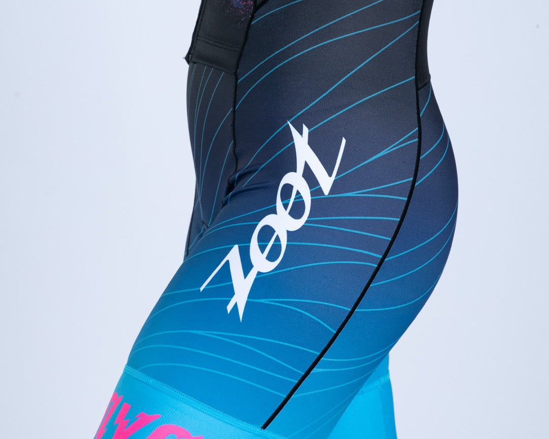 Zoot Sports TRI AERO RACESUITS Women's Ltd Tri Aero Fz Racesuit - Elements
