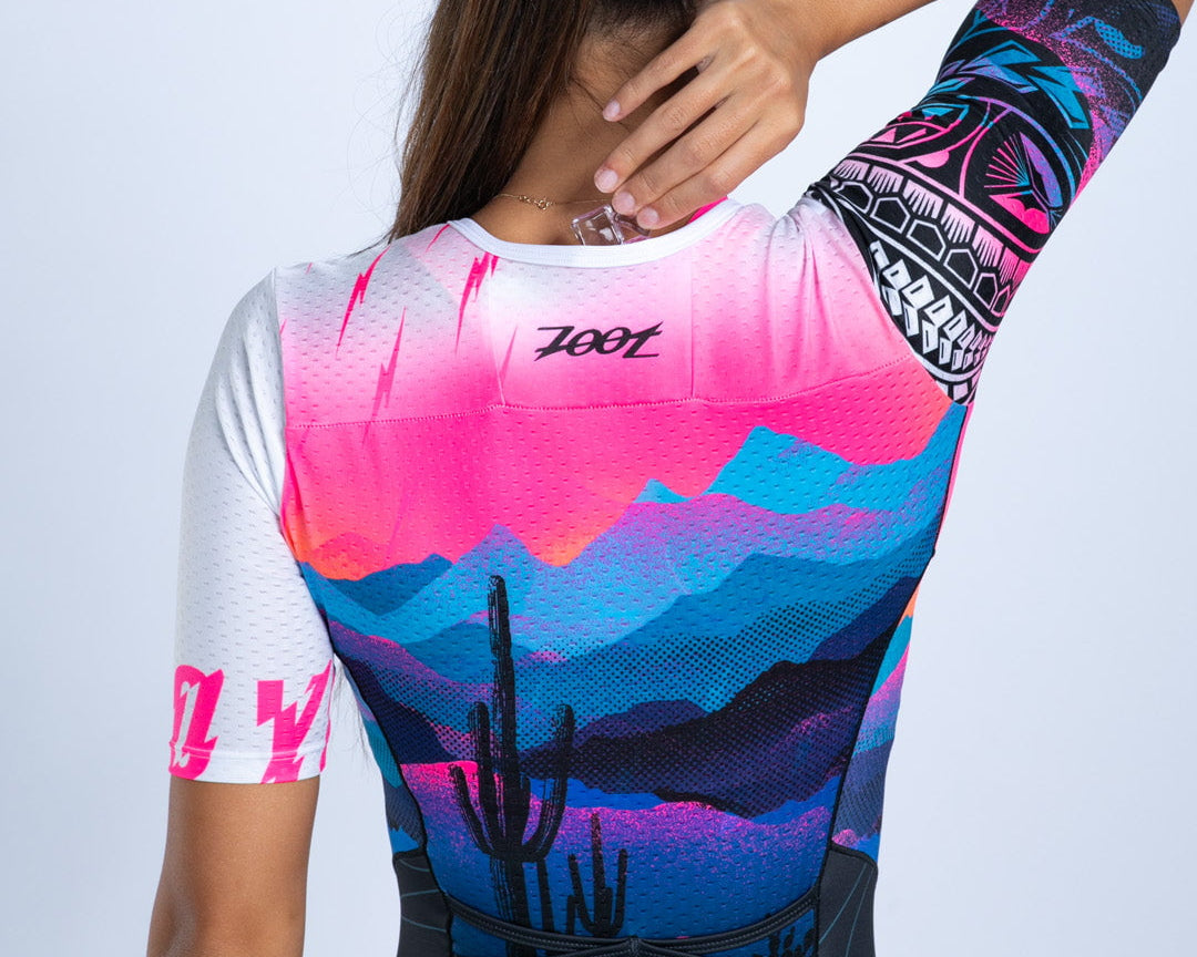 Zoot Sports TRI AERO RACESUITS Women's Ltd Tri Aero Fz Racesuit - Elements