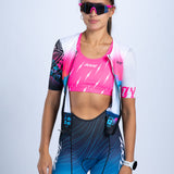 Zoot Sports TRI AERO RACESUITS Women's Ltd Tri Aero Fz Racesuit - Elements